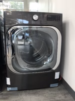9.0 cu. ft. Mega Capacity Smart wi-fi Enabled Front Load Gas Dryer with TurboSteam™ and Built-In Intelligence - Image 2