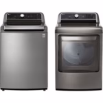 4.8 cu. ft. Mega Capacity  Smart wi-fi Enabled Top Load Washer with Agitator and TurboWash3D Technology - Image 3